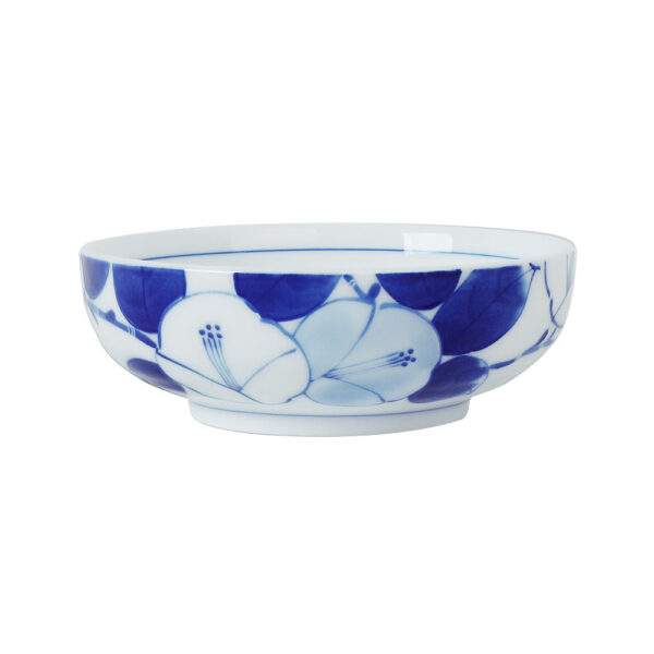 Camellia-blue-and-white-5-inch-soup-bowl