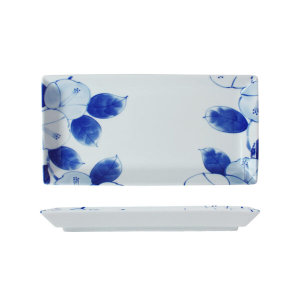 Camellia-blue-and-white-rectangle-side-plate(2)