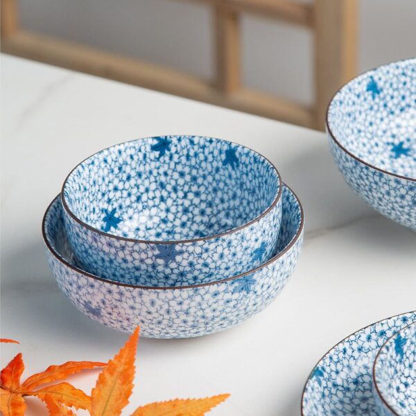 Sakura & Maple blue and white dinnerware (2)