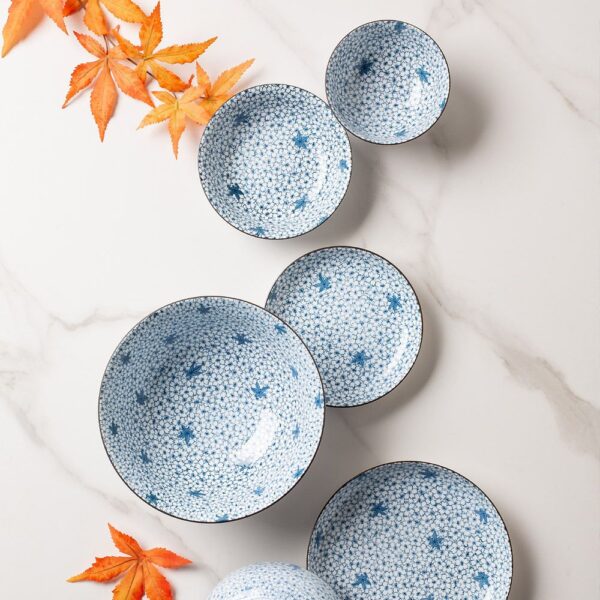 Sakura & Maple blue and white dinnerware (3)
