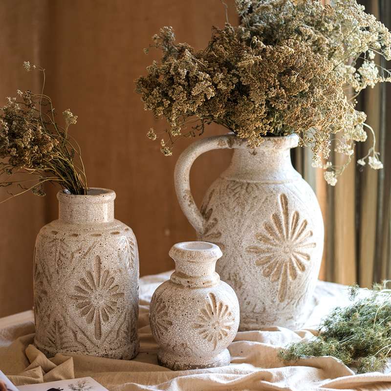 American Rustic Retro Ceramic Vase