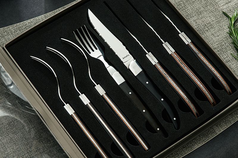 Choosing name-brand knives for the modern dining table